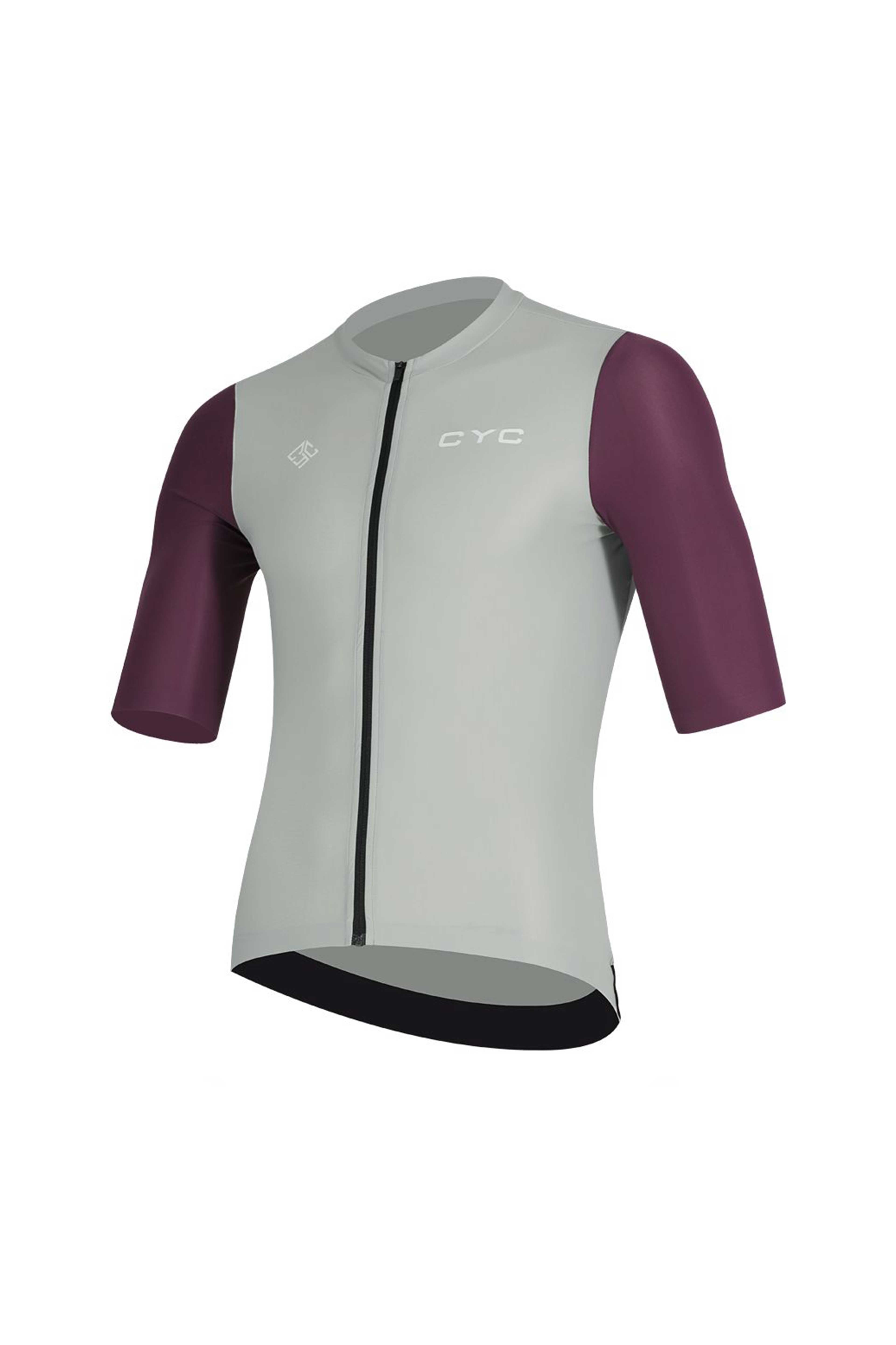Zephyr Unisex premium-Pro racefit cylcing jersey Black+Atlyblue