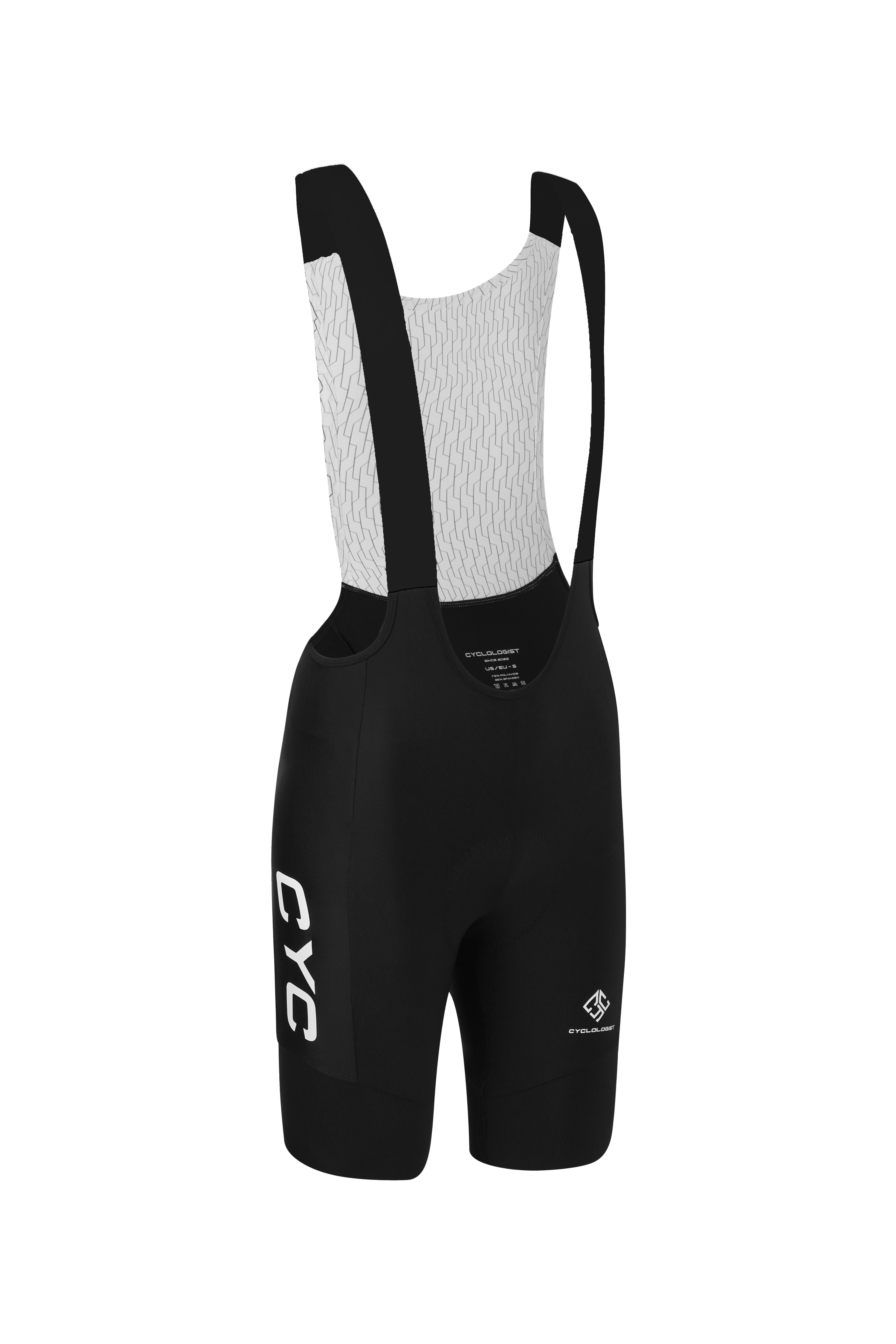 Aeroflex Men's premium pro one-piece bibshorts Fogg blue
