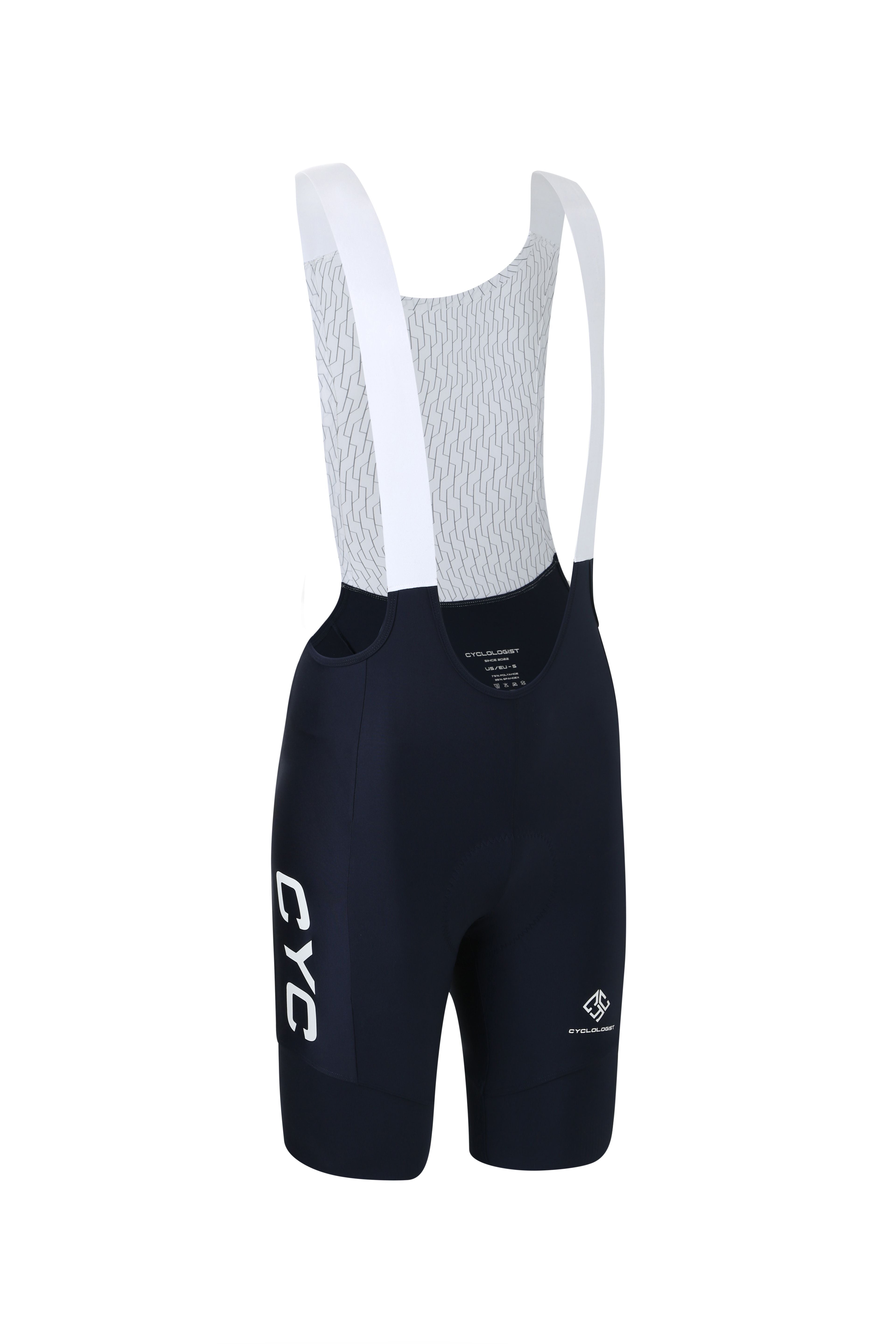 Apex Men's premium Bibshorts Navy blue