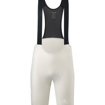 Aeroflex Men's premium pro one-piece bibshorts Off white