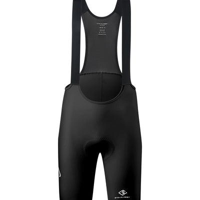 Aeroflex Men's premium pro one-piece bibshorts Black