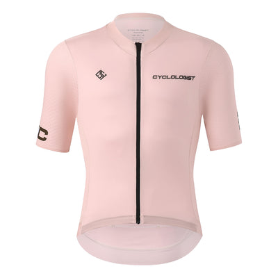 Stride unisex premium racefit cycling jersey pink