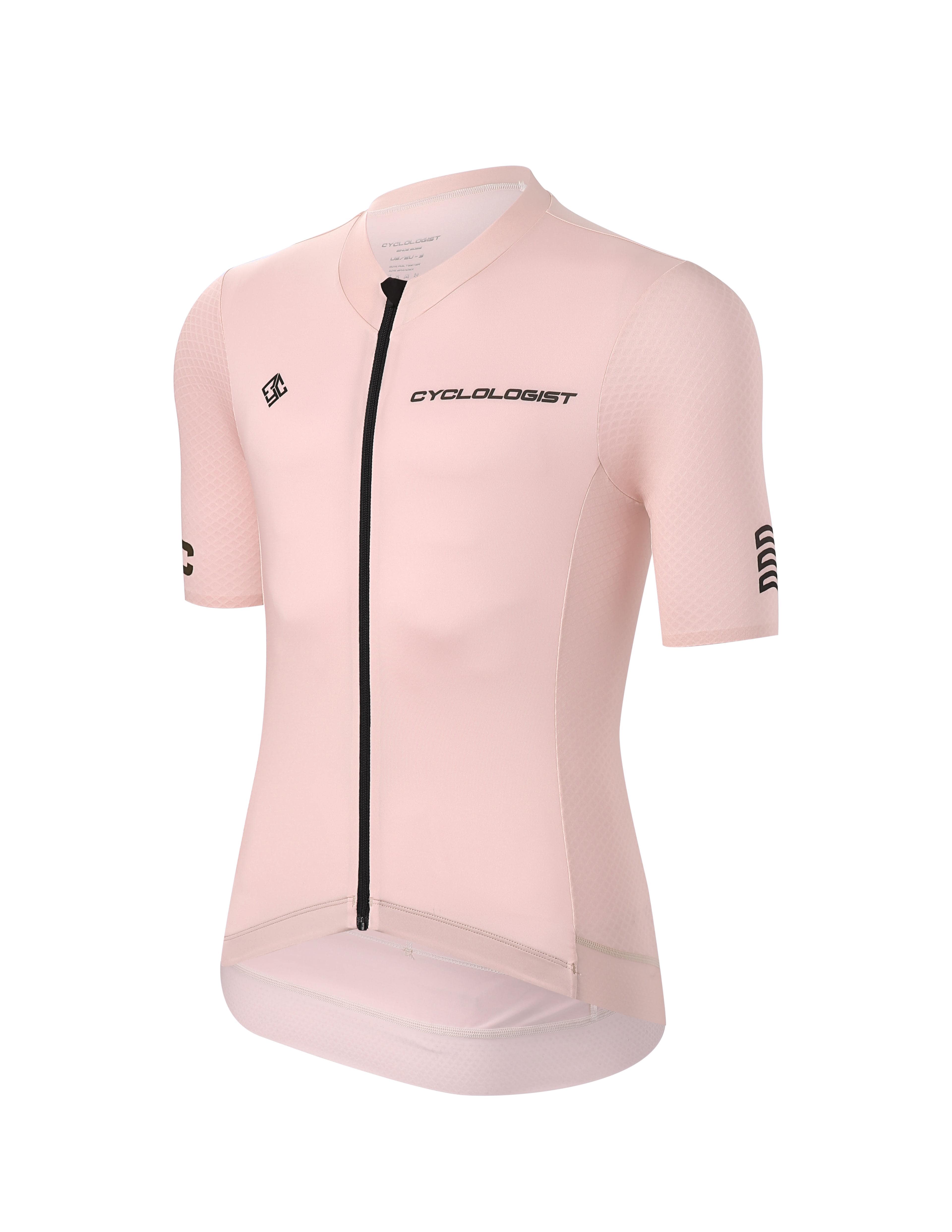 Stride unisex premium racefit cycling jersey pink