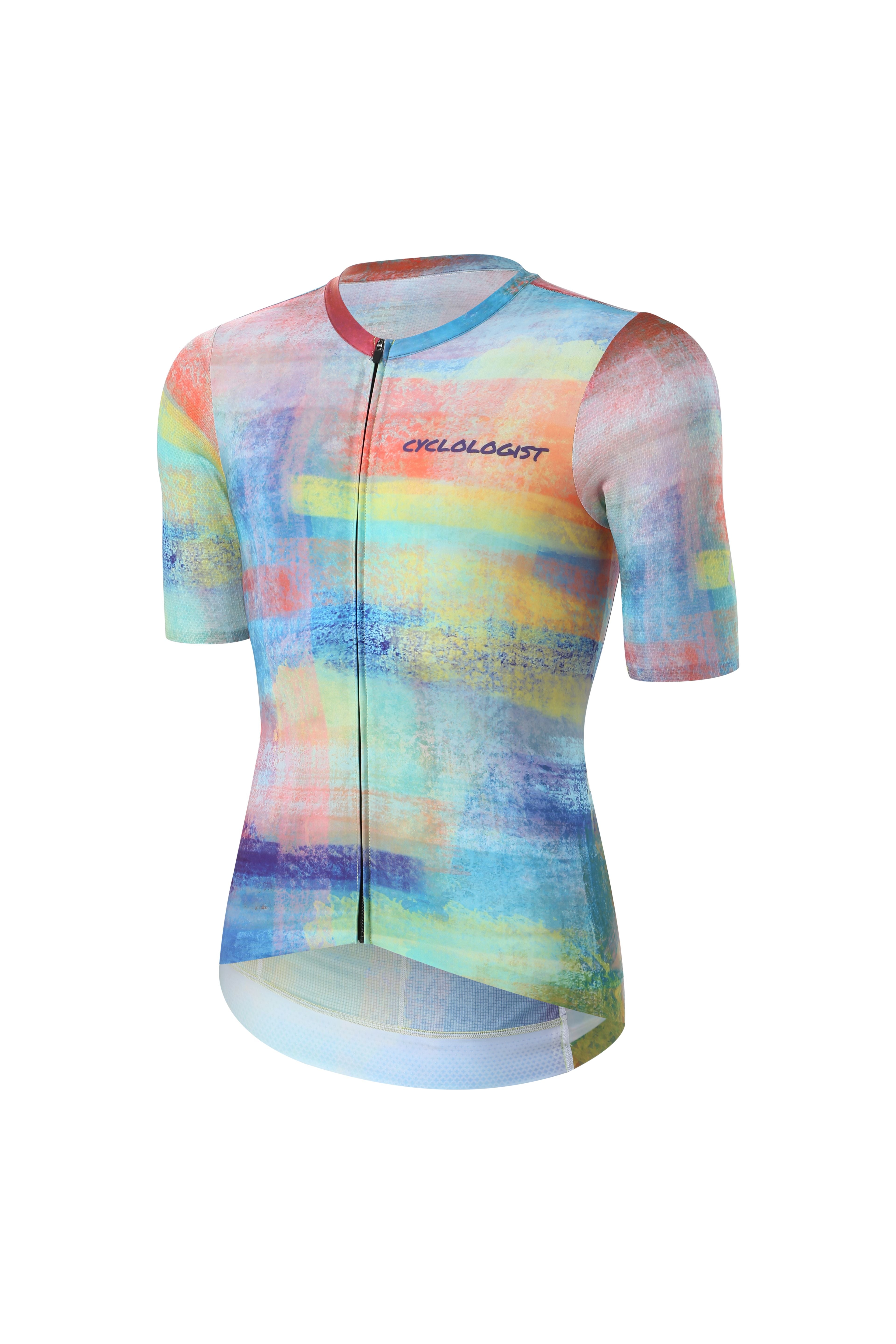 Glow unisex Pro racefit cycling jersey Multicolour