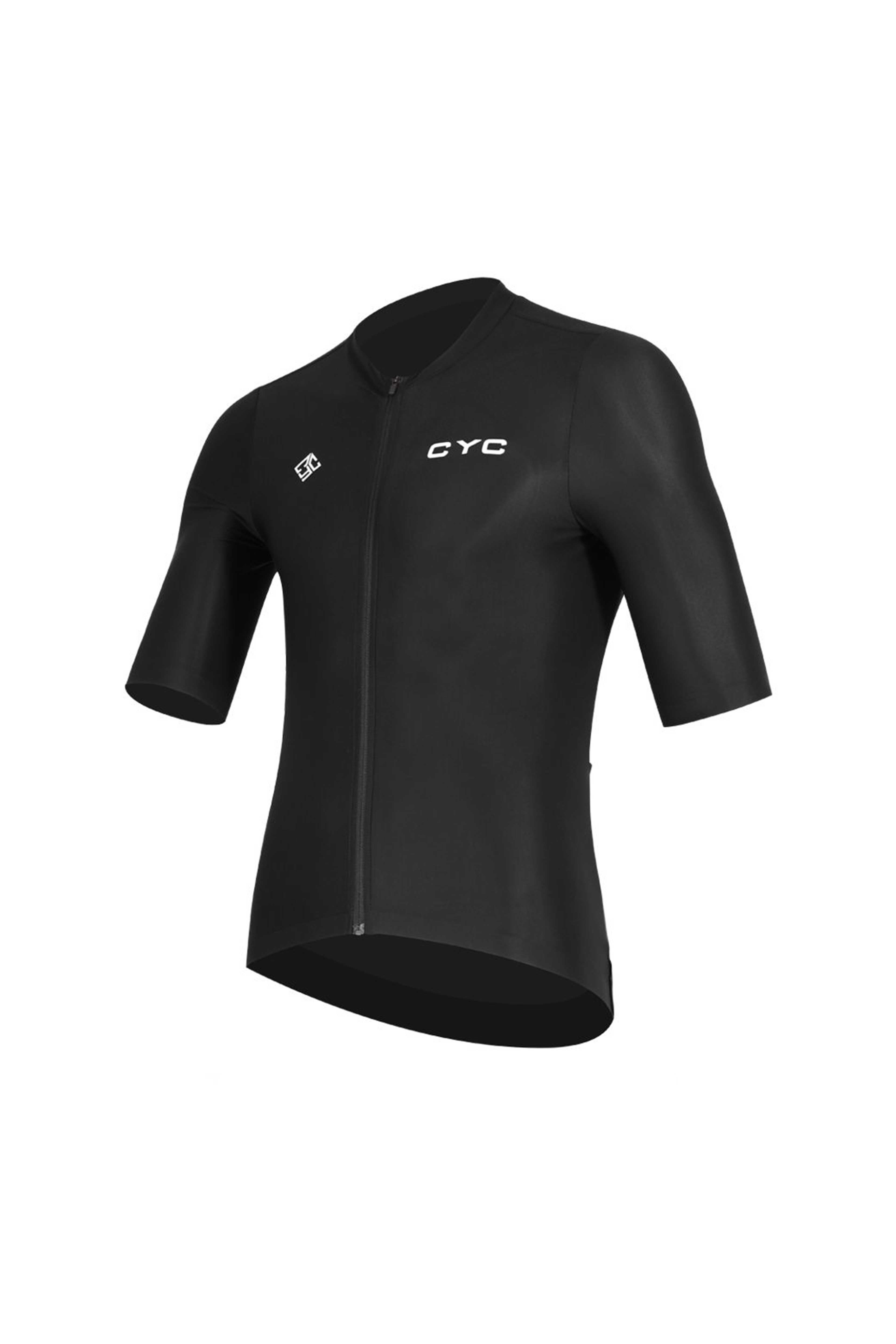 Zephyr Unisex premium-Pro racefit cylcing jersey Black