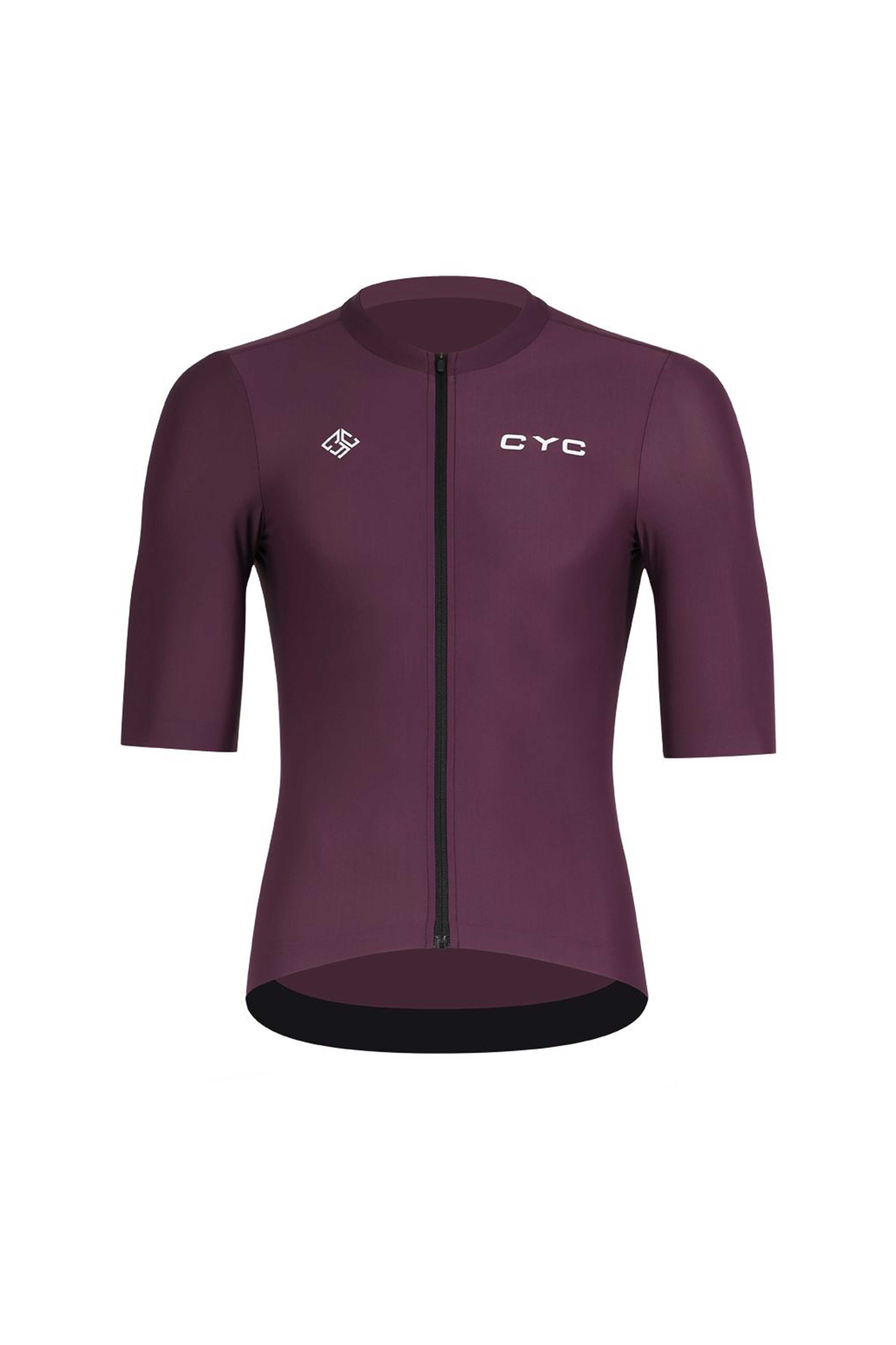 Zephyr Unisex premium-Pro racefit cylcing jersey Black