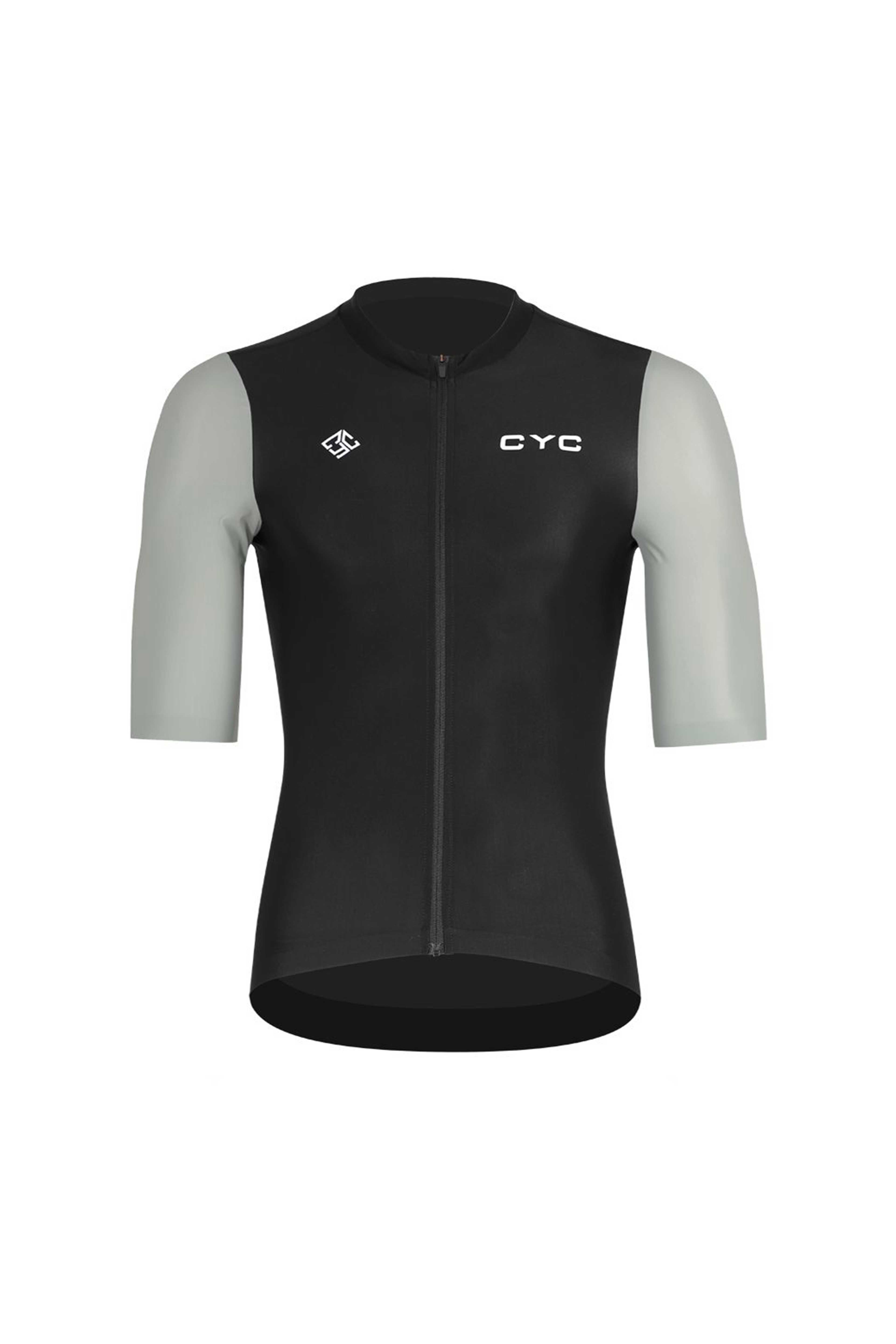 Zephyr Unisex premium-Pro racefit cylcing jersey Black