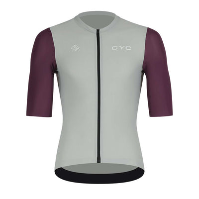 Zephyr Unisex premium-Pro racefit cylcing jersey Atly blue+Purple