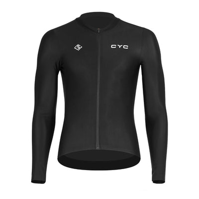 Zephyr Unisex premium-Pro racefit cylcing jersey Black